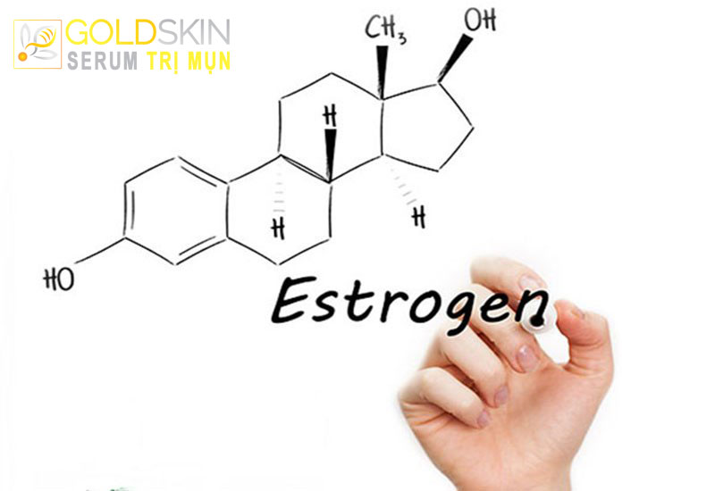 Sự sụt giảm của estrogen gây ra mụn trứng cá